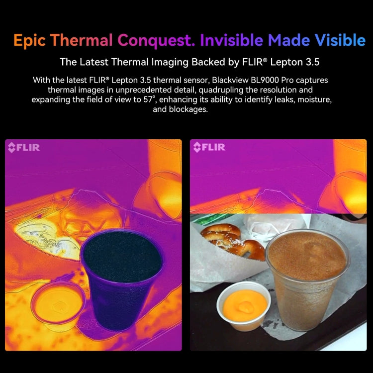 Blackview BL9000 Pro 5G, Thermal Imaging Camera, 12GB+512GB, IP68/IP69K/MIL-STD-810H, 6.78 inch Android 14 MediaTek Dimensity 8020 Octa Core, Network: 5G, NFC, OTG Blackview BL9000 Pro 5G, Thermal Imaging Camera, 12GB+512GB, IP68/IP69K/MIL-STD-810H, 6.78 inch Android 14 MediaTek Dimensity 8020 Octa Core, Network: 5G, NFC, OTG